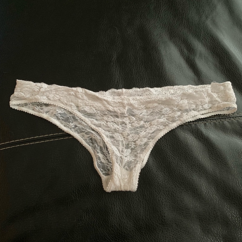 Barely there lace panties
